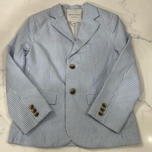 Janie & Jack Seersucker Sportscoat